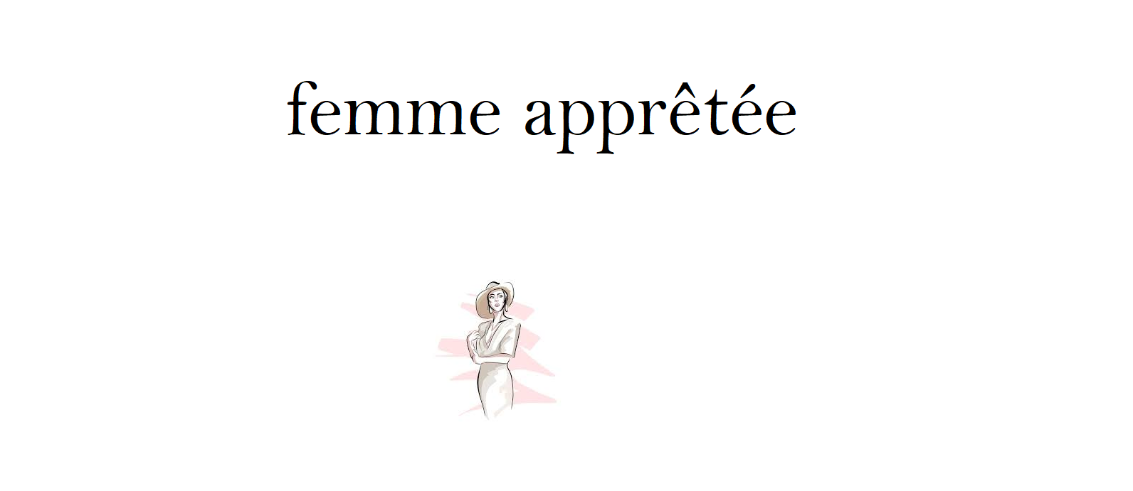 Femme appretee 1