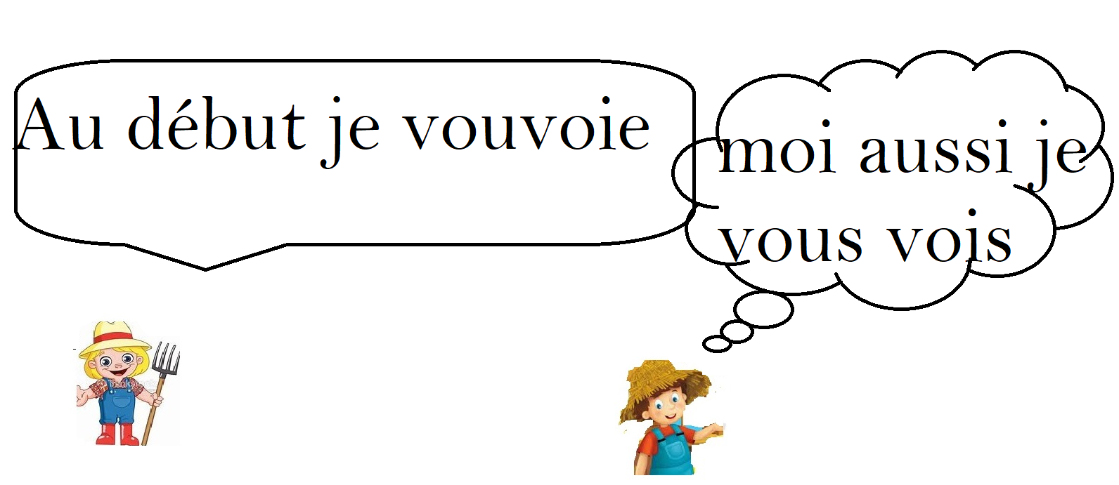 Je vouvoie 1